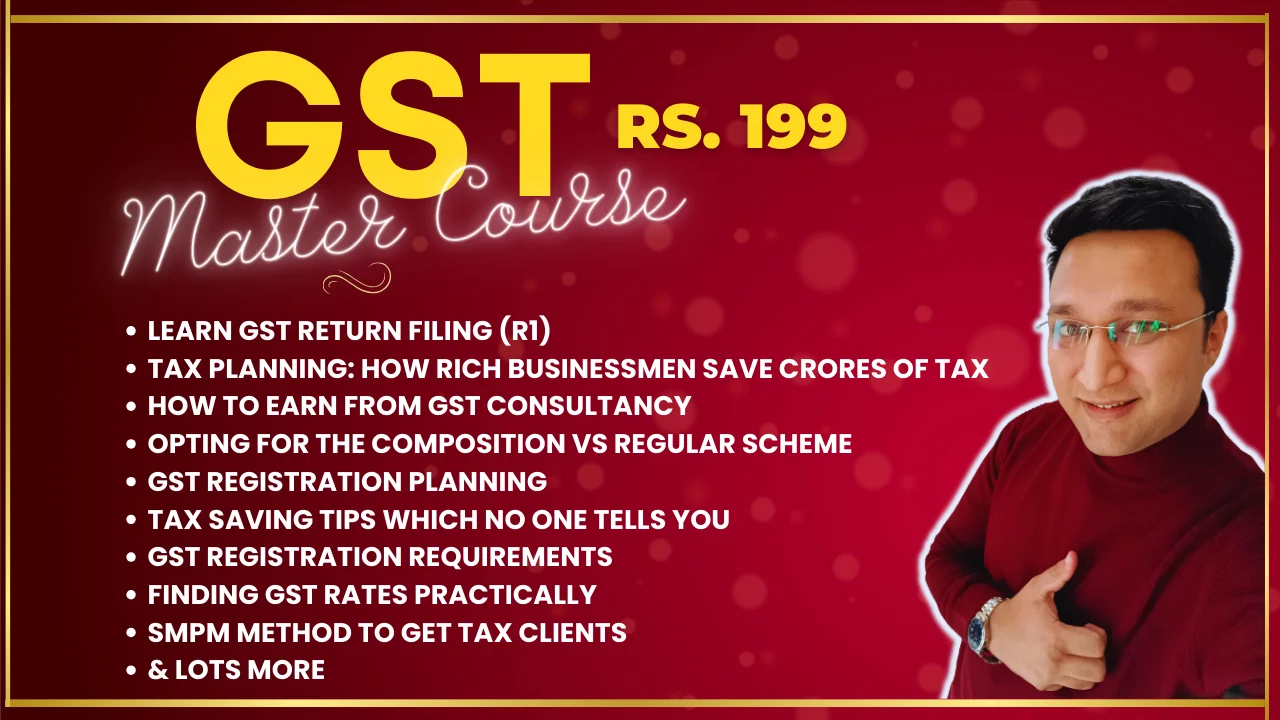 GST Return Filing Course With Certificate